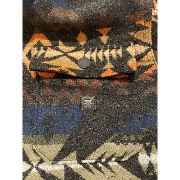 Roark x Pendleton Aztec Axeman Jacket Wool/ Sherpa Lined Coat $450 NWT ( S ) - Picture 5 of 10